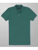 Outlet Polo Κοντό Μανίκι Slim Fit Πράσινο | Oxford Company eShop