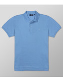 Outlet Polo Short Sleeve  Regular Fit Cyan| Oxford Company eShop