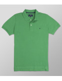 Outlet Polo Κοντό Μανίκι Slim Fit Πράσινο Ανοιχτό | Oxford Company eShop