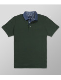 Outlet Polo Short Sleeve  Regular Fit Dark Olive