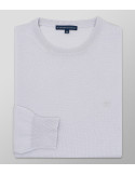 Knit Regular Fit Plain White| Oxford Company eShop