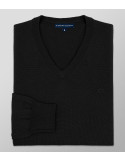 Knit Regular Fit Plain Black| Oxford Company eShop