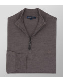 Knit Regular Fit Plain Brown| Oxford Company eShop