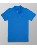 Outlet Polo Κοντό Μανίκι Regular Fit Μπλε Ρουαγιάλ| Oxford Company eShop