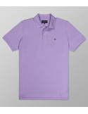 Outlet Polo Κοντό Μανίκι Regular Fit Λιλά | Oxford Company eShop