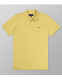 Outlet Polo Κοντό Μανίκι Regular Fit Κίτρινο  | Oxford Company eShop