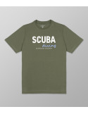 Outlet T-Shirt Short Sleeve Regular Fit Plain Olive | Oxford Company eShop