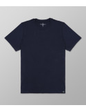 Outlet T-Shirt Κοντό Μανίκι Slim fit Μπλε Σκούρο| Oxford Company eShop