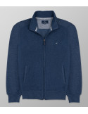 Cardigan Regular Fit Plain Blue Indigo | Oxford Company eShop