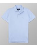 Outlet Polo Short Sleeve  Regular Fit Cyan| Oxford Company eShop