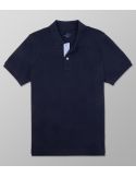 Outlet Polo Κοντό Μανίκι Regular Fit Μπλε Σκούρο| Oxford Company eShop