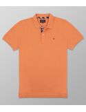 Polo Κοντό Μανίκι Regular Fit Πορτοκαλί| Oxford Company eShop