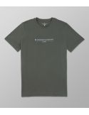 T-Shirt Κοντό Μανίκι Regular fit Πράσινο Σκούρο | Oxford Company eShop