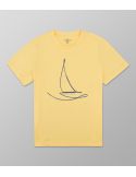 T-Shirt Short Sleeve Regular Fit Yellow| Oxford Company eShop