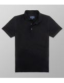 Polo Short Sleeve  Slim Fit Plain Black|Oxford Company eShop