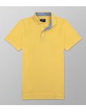 Polo Κοντό Μανίκι Regular Fit Κίτρινο| Oxford Company eShop